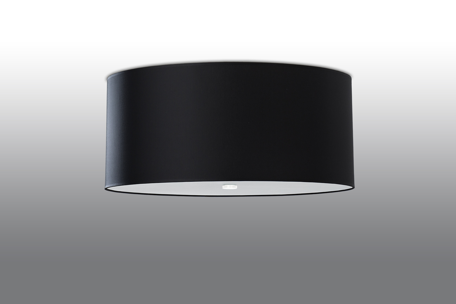 Plafond OTTO 60 svart + 5x LED-lampa E27 4000K Kall 7,5W 650lm