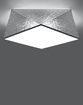 Plafond HEXA 35 CEKIN + 2x LED-lampa E27 4000K Kall 7,5W 650lm