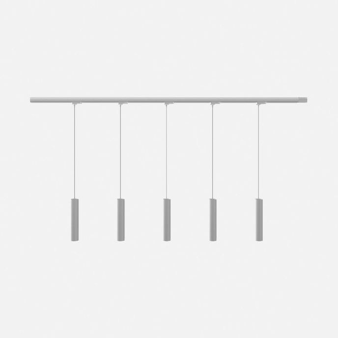 Pendellampa, 5-punkts, 3-fas strömskenesystem, LAGOS