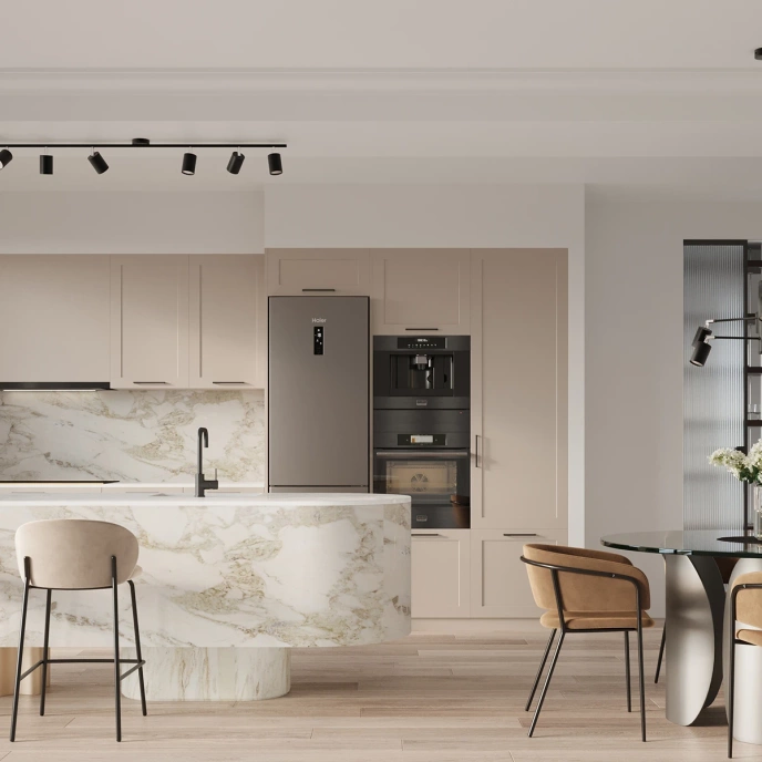 Ljuskrona LEMMI 6 svart