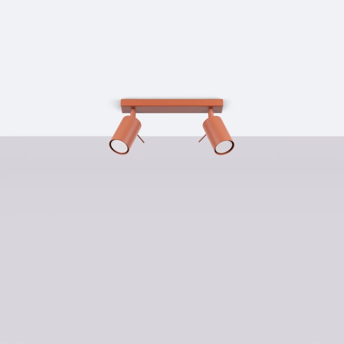 Plafond RING 2 ockraröd