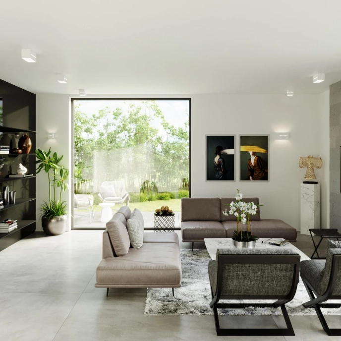 Plafond LOBO MAXI vit