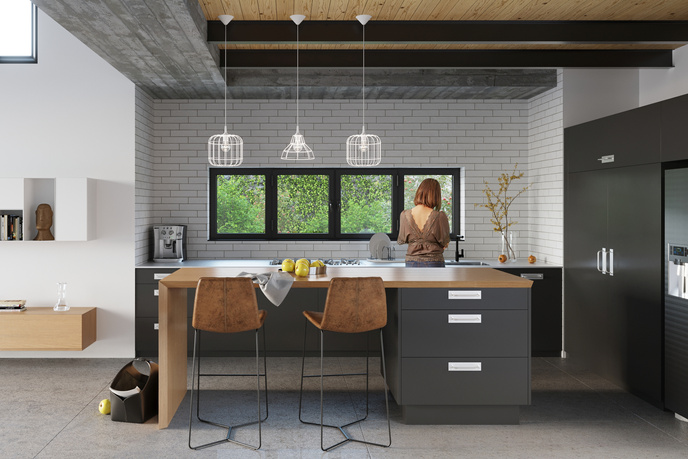 ANATA taklampa vit + 1x LED-lampa E27 4000K Cold 7,5W 650lm