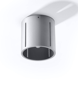 Plafond INEZ grå + 1x LED-lampa G9 3000K varm 4,5W 510lm
