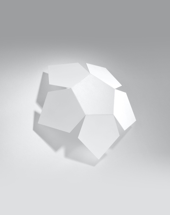 Vägglampa PENTA vit + 2x LED-glödlampa G9 4000K kall 4,5W 530lm