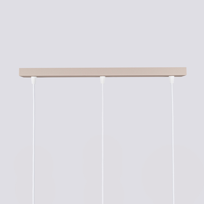 Pendellampa KARBON 3L taupe