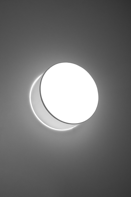 Takplafond ARENA 25 GREY + 1x LED-lampa E27 4000K Cold 7,5W 650lm