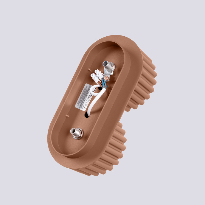 Taklampa AURA 2 mocha Gx53