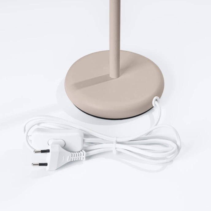 Bordslampa KARBON taupe