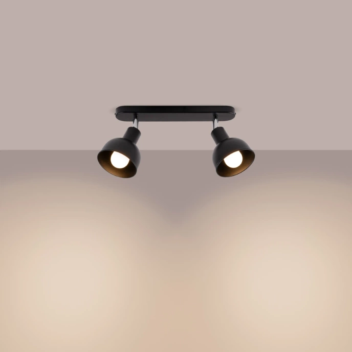 Taklampa ELBA 2 svart