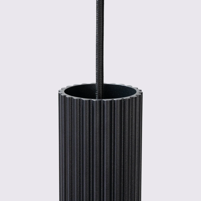 Pendellampa KARBON 3P svart