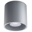 Plafond ORBIS 1 grå + 1x LED-lampa GU-10 4000K Cold 7W 630lm