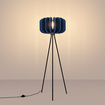 Golvlampa MULA 45 marinblå