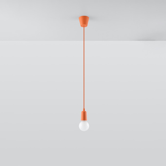 Pendel lampa DIEGO 1 orange