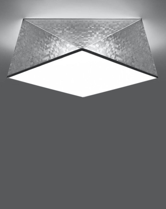 Plafond HEXA 35 CEKIN + 2x LED-lampa E27 3000K varm 7,5W 620lm