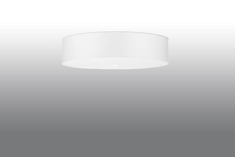 Plafond SKALA 50 vit + 5x LED-lampa E27 3000K varm 7,5W 620lm