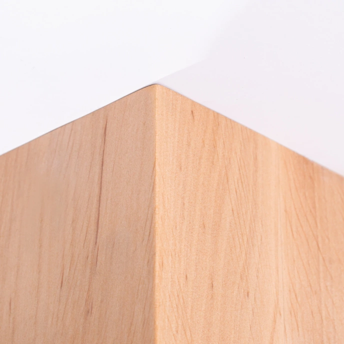 Taklampa SOLIS naturträ