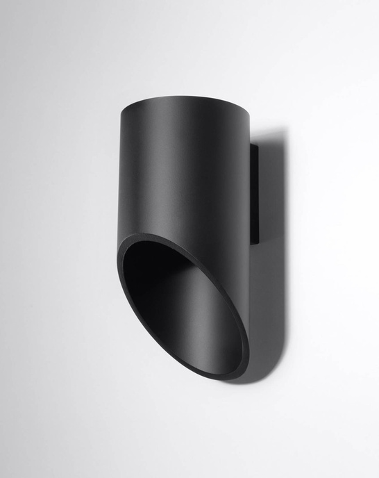 Vägglampa PENNE 20 svart + 1x LED-lampa G9 4000K Cold 4,5W 530lm