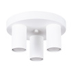 Plafond LAGOS 3P vit + 3x LED-lampa GU-10 3000K varm 7W 510lm