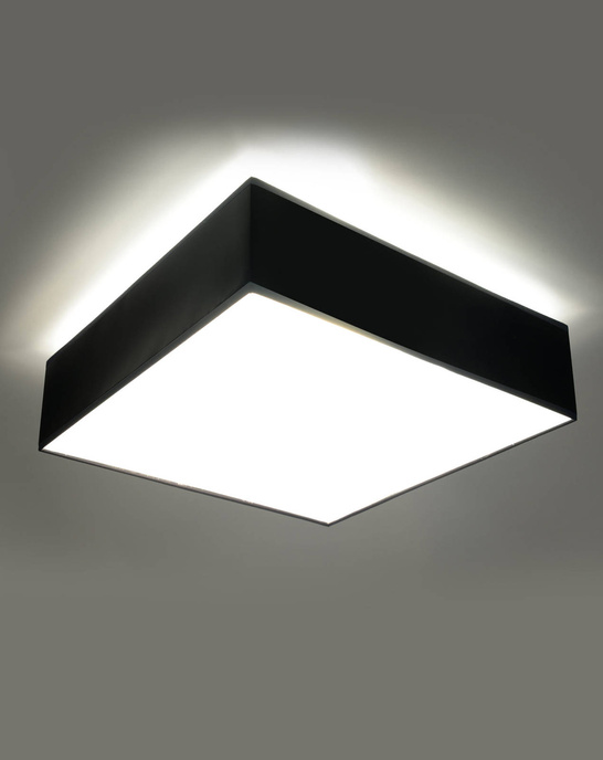 Takplafond HORUS 35 BLACK + 2x LED-lampa E27 4000K Cold 7,5W 650lm