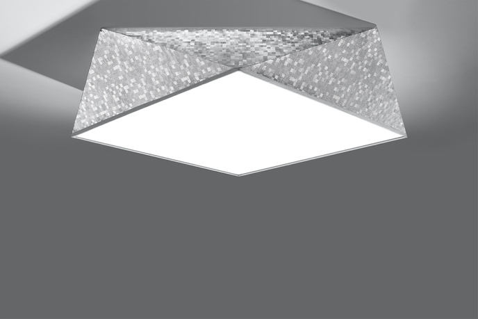 Plafond HEXA 45 CEKIN + 3x LED-lampa E27 4000K Kall 7,5W 650lm
