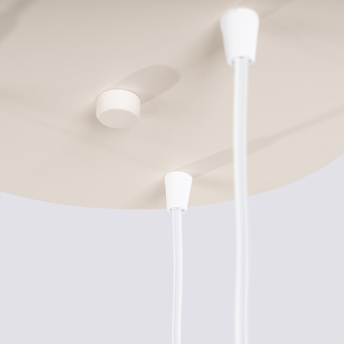 Pendellampa ESTRIA 3P beige