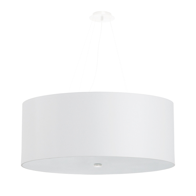 Ljuskrona OTTO 70 vit + 6x LED-lampa E27 4000K Kall 7,5W 650lm