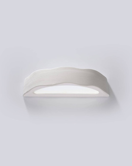 DRACO keramisk vägglampa vit