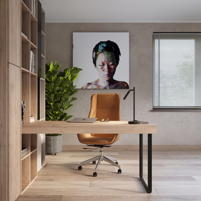 Skrivbordslampa PASTELO svart +1x LED-lampa G9 4000K Cold 4,5W 460lm