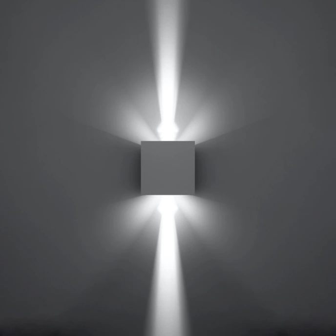 Vägglampa LUCA vit LED IP54