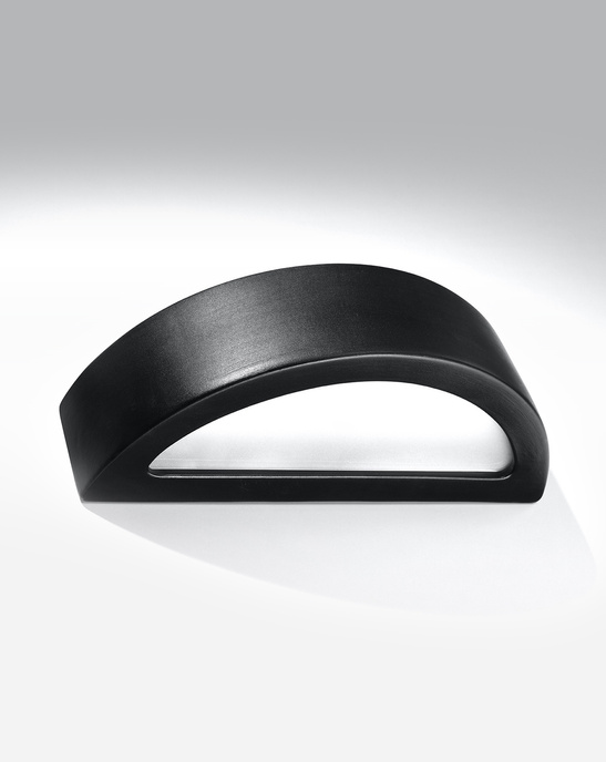 Keramisk vägglampa ATENA svart + 1x LED-lampa E27 3000K varm 7,5W 620lm