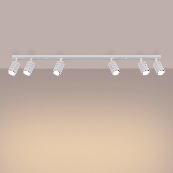 Plafond KARBON 6L vit