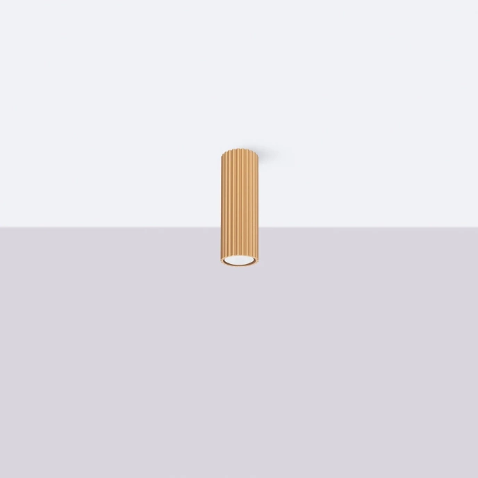 Taklampa KARBON 20 guld