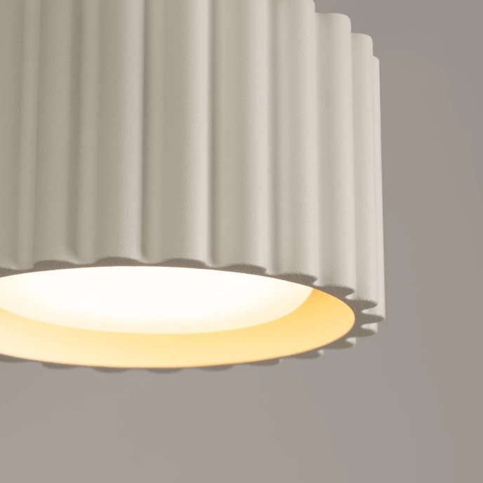 Taklampa AURA 1 beige Gx53