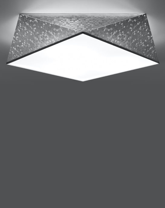 Plafond HEXA 45 CEKIN + 3x LED-lampa E27 3000K varm 7,5W 620lm