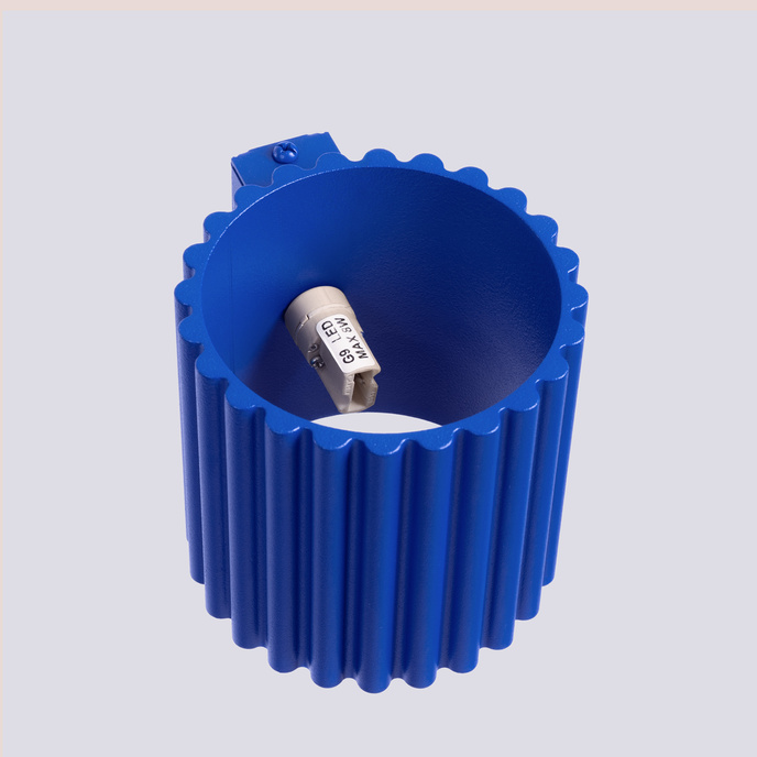 Vägglampa AURA ultramarin G9