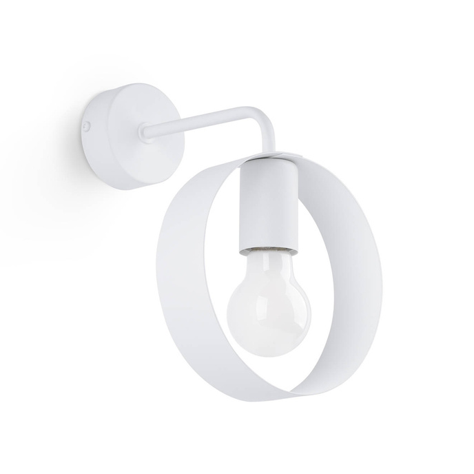 Vägglampa TITRAN 1 vit + 1x LED-lampa E27 4000K Kall 7,5W 690lm