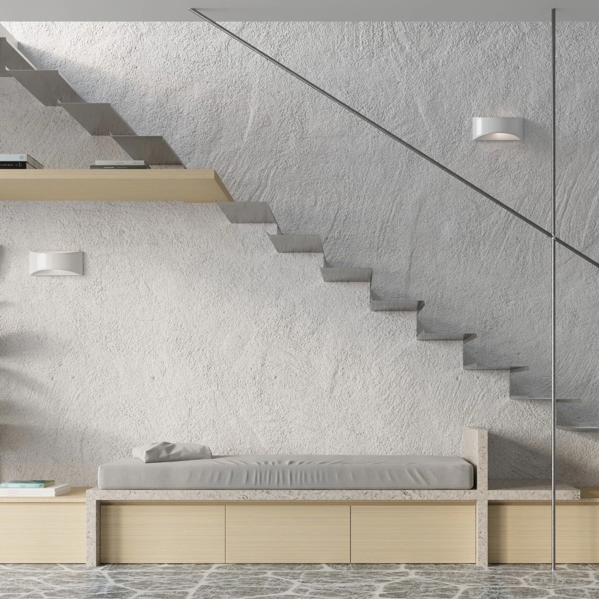 Vägglampa keramik VIXEN