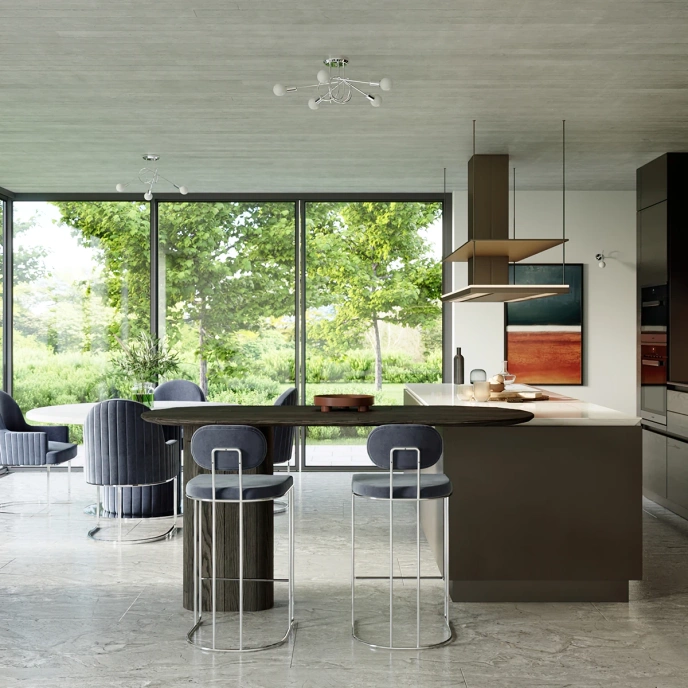 Ljuskrona SUPEŁ 5 krom