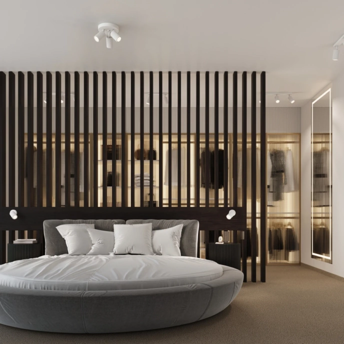 Plafond KARBON 4 vit