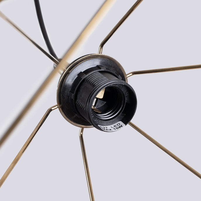 Pendellampa TRIOM 30 guld