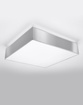 Takplafond HORUS 45 GREY + 3x LED-lampa E27 3000K varm 7,5W 620lm