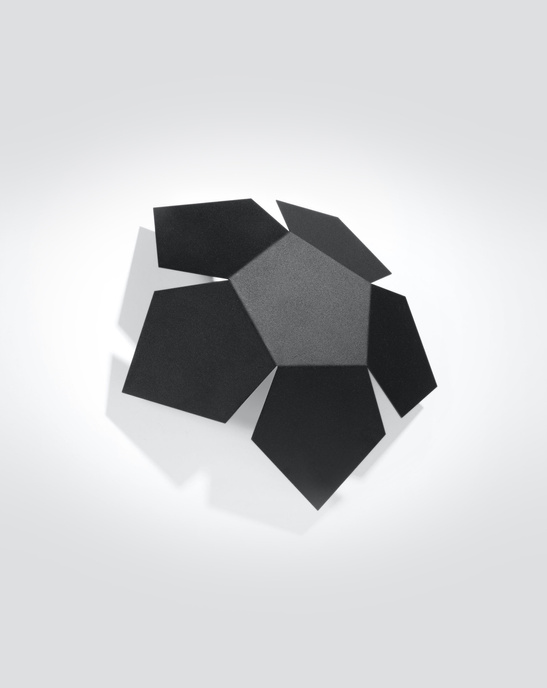 Vägglampa PENTA svart + 2x LED-lampa G9 4000K kall 4,5W 530lm