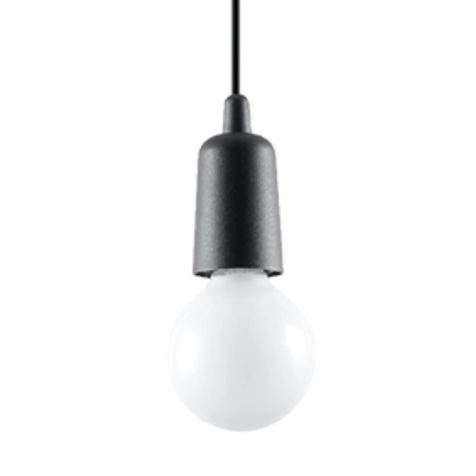 Pendel lampa DIEGO 1 svart
