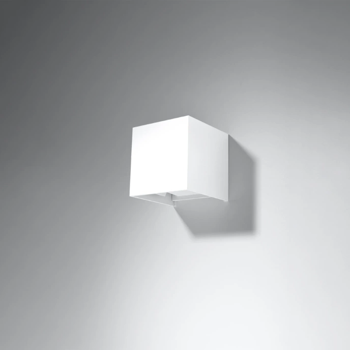 Vägglampa LUCA vit LED IP54