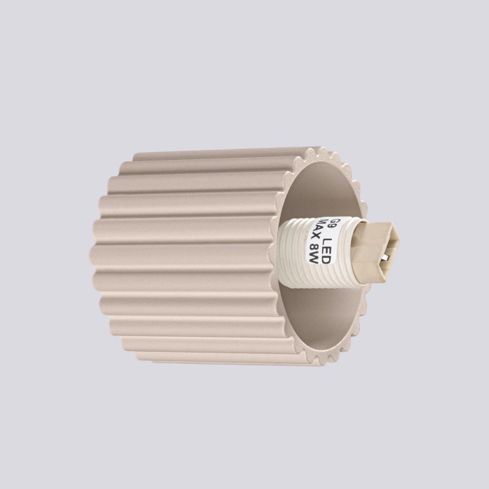 Vägglampa HALO taupe IP44