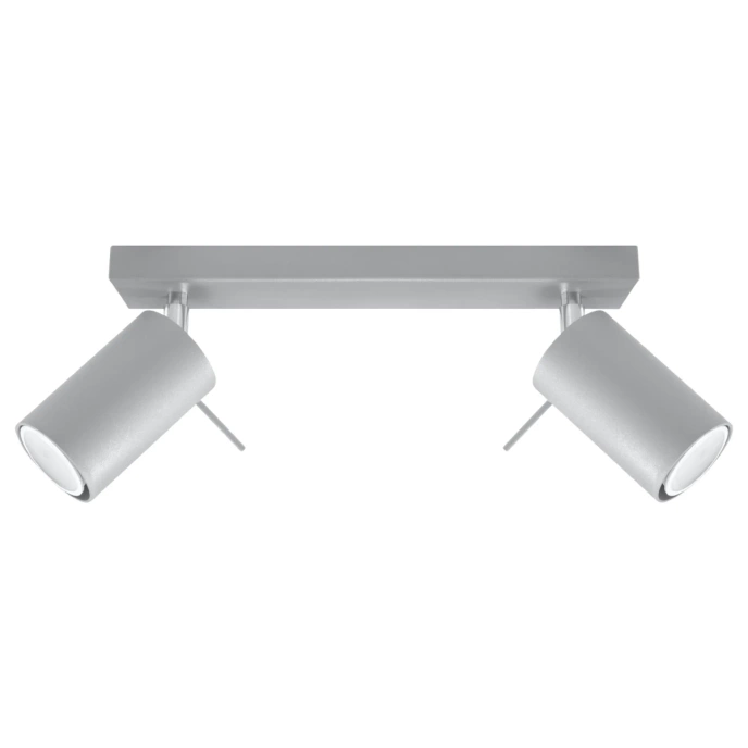 Taklampa RING 2 grå