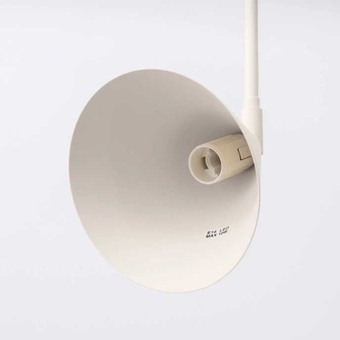 Vägglampa NOX beige