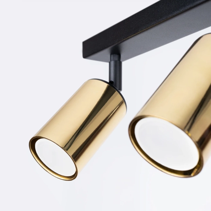 Plafond WINX 2 svart/guld