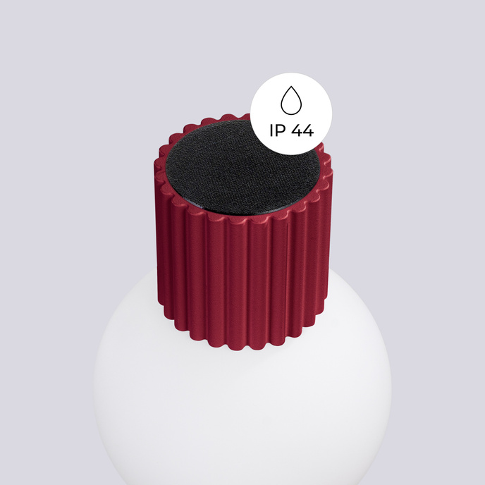 Vägglampa HALO burgundy IP44